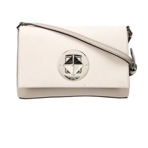 Kate Spade New York Coated Canvas Crossbody Bag W 8” X H 5.25” X D1.25”